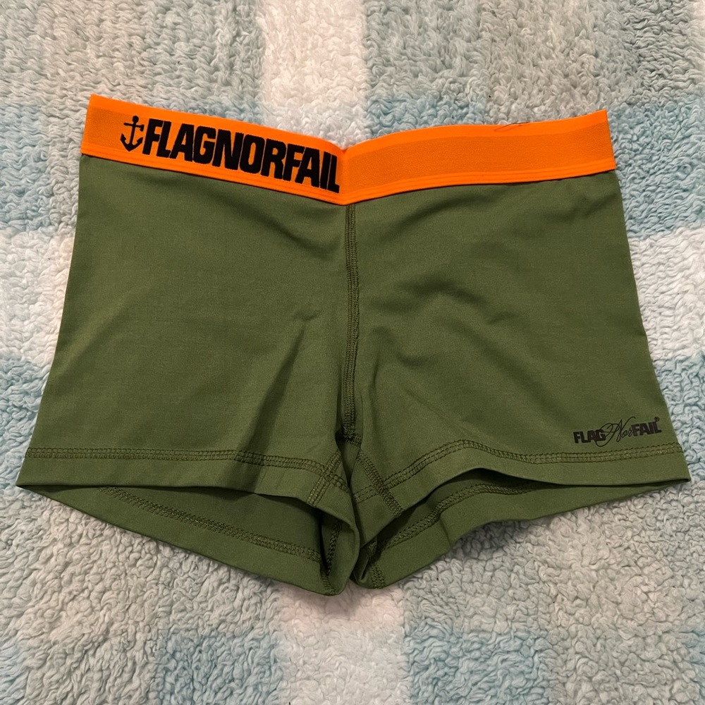NWOT Flag nor Fail Shorts - Green